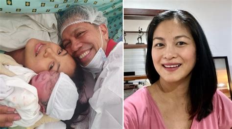 Miriam Quiambao gives birth to second child.